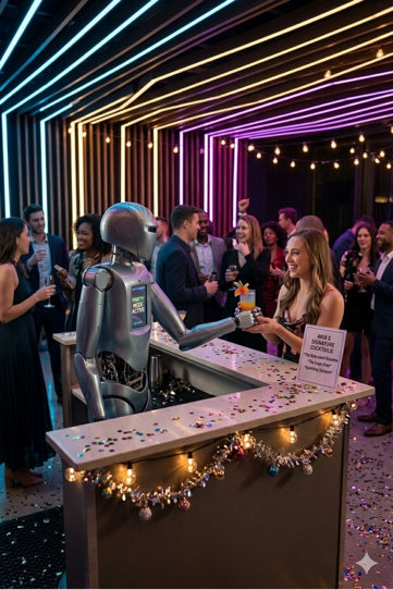 robotiX robot at corporate event